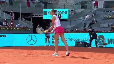 WTA Mutua Madrid Open.: K. Pliskova - C. Gauff