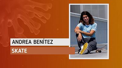 Andrea Benítez (skate): 