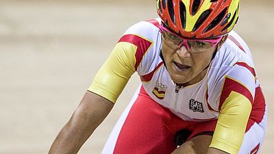 Leire Olaberría gana la medalla de bronce en los Juegos Olímpicos de Pekín '08 en ciclismo en pista