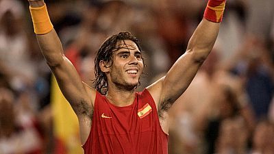 Rafa Nadal gana la medalla de oro en los Juegos Olímpicos de Pekím '08