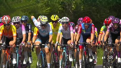 Ciclismo - Tour de Francia Femenino 3ª etapa: Collognes-La-Rouge - Montignac-Lascaux