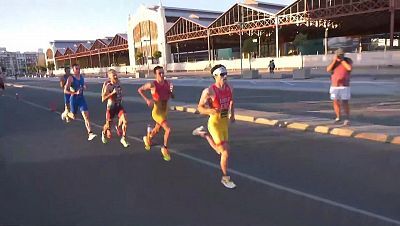 – Copa del Mundo de Triatlón Sprint. Prueba Élite Masculina