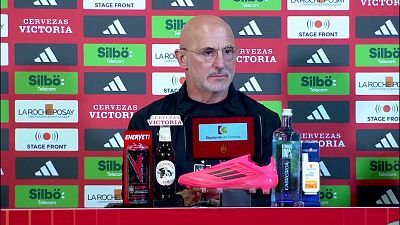 Fútbol - Rueda de prensa de Luis de la Fuente, previa partido España - Serbia