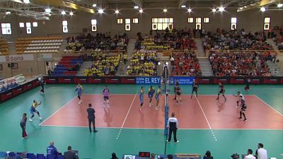 Copa del Rey. 1ª semifinal: Pamesa Teruel Voleibol - CV Guaguas