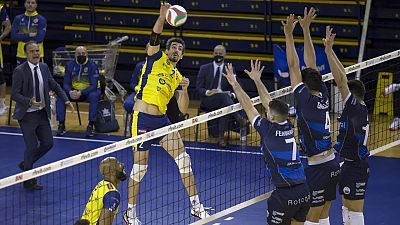 Copa del Rey de voleibol: CV Guaguas - Rotogal Boiro