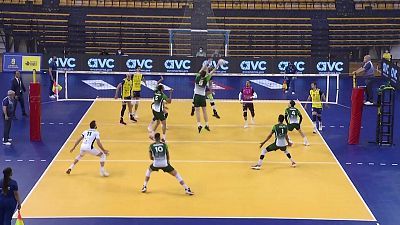 Superliga masculina. Play Off Final 1º partido: CV Guaguas - Unicaja Costa de Almería