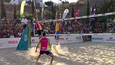Madison Beach Voley Tour 2019. Campeonato de España. Final masculina
