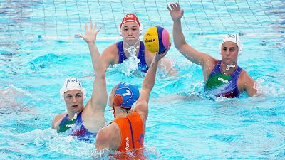 Final Liga Mundial femenina (Zona europea). Semifinal: Italia - Paises Bajos