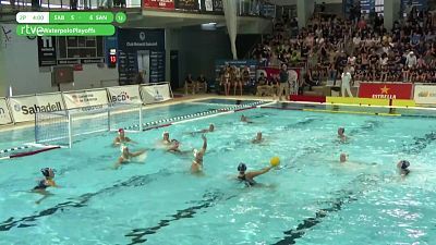 Liga Femenina. Play off Final 1º partido: Astralpool CN Sabadell - CN Sant Andreu Desde Sabadell (Barcelona)