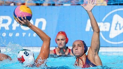 Liga mundial femenina. Final: Hungría - España