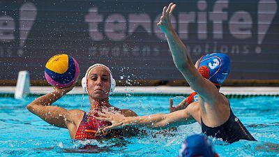 Liga mundial femenina. Semifinal: España - Países Bajos