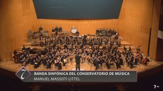 07/10/2018 Banda sinfónica del conservatorio de música Manuel Massoti Littel