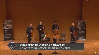 21/07/2018 Cuarteto Saravasti - In memoriam Narciso Yepes