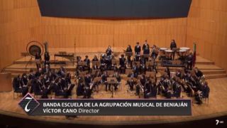 22/02/2020 Banda escuela de la Agrupación musical de Beniaján y Alhama de Murcia