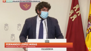 20/08/2021 Rueda de prensa López Miras