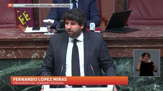 Comparecencia en la Asamblea de Fernando López Miras sobre crisis Covid-19 II