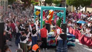 Fiestas de San Isidro de Yecla. Cabalgata y Concurso de Carrozas