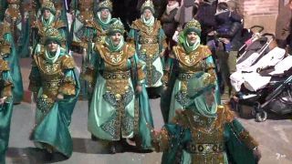 Gran desfile parada medieval de la historia de la ciudad de Lorca