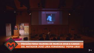 22/10/2018 Pregón Feria Taurina de Murcia