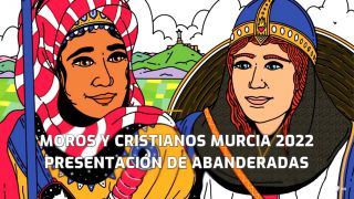 Presentación de las abanderadas de la Federación de Moros y Cristianos de Murcia 2022