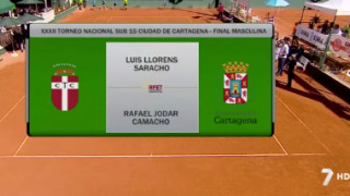 18/09/2021 Tenis Masculino: Torneo sub 15 de Cartagena