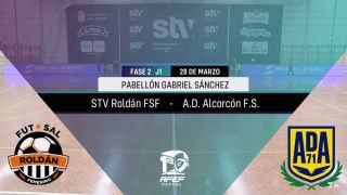 28/03/2021 Fútbol sala: STV Roldán FSF - AD Alcorcón F.S.