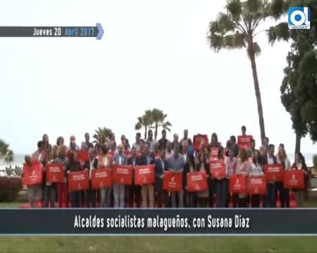 Temporada 3 Número 362 / 20/04/2017 Alcaldes socialistas malagueños con Susana Díaz