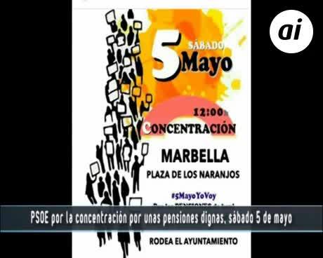 Temporada 4 Número 670 / 04/05/2018 PSOE pide concentración por pensiones dignas 5 mayo