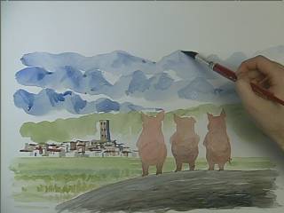 versió àrab - 1 - Els tres porquets