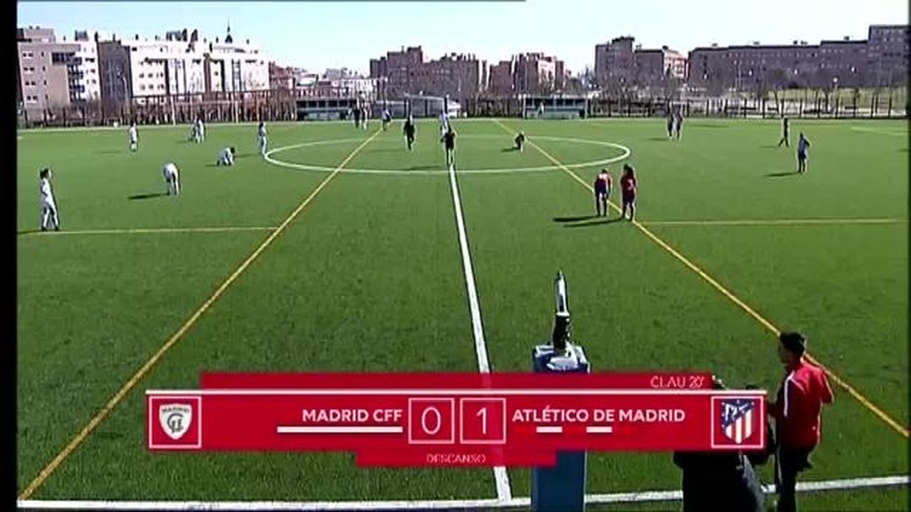 1-2. El Atlético derrota sobre la bocina al Madrid CFF