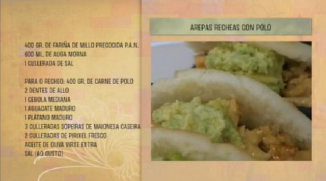 Arepas recheas de polo - 05/01/2017 10:45