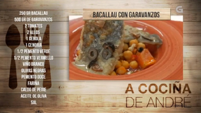 Bacallau con garavanzos - 01/12/2017 11:00