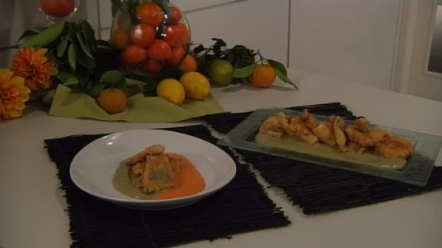 Bocados de pescada con dúas salsas - 15/07/2015 10:30