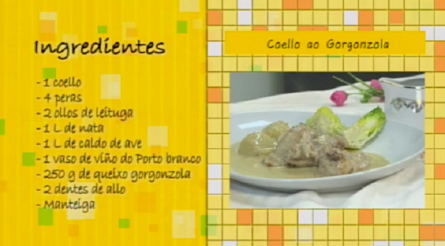 Coello ao Gorgonzola - 10/08/2016 10:30