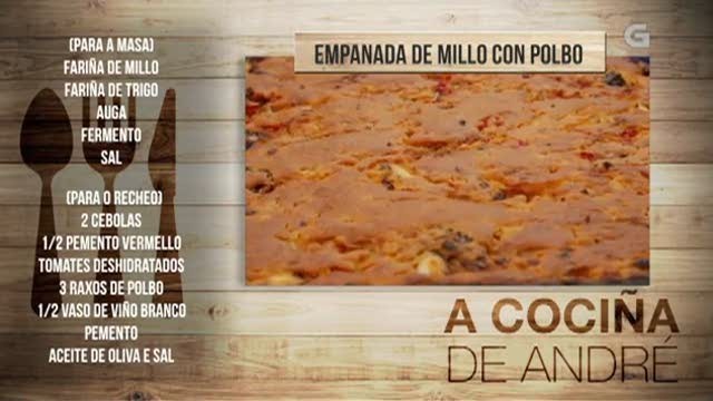 Empanada de millo con polbo - 20/03/2018 11:00