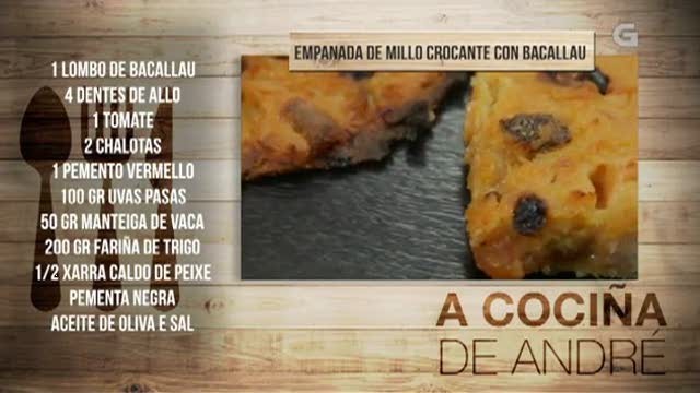 Empanada de millo crocante con bacallau - 02/07/2018 11:55