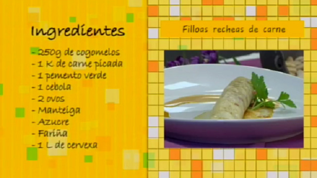 Filloas recheas de carne - 09/06/2016 10:30