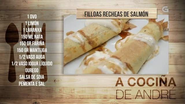 Filloas recheas de salmón - 28/02/2018 11:00