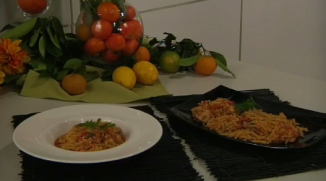 Guiso mariñeiro de fideos con xurelo - 13/07/2015 10:30