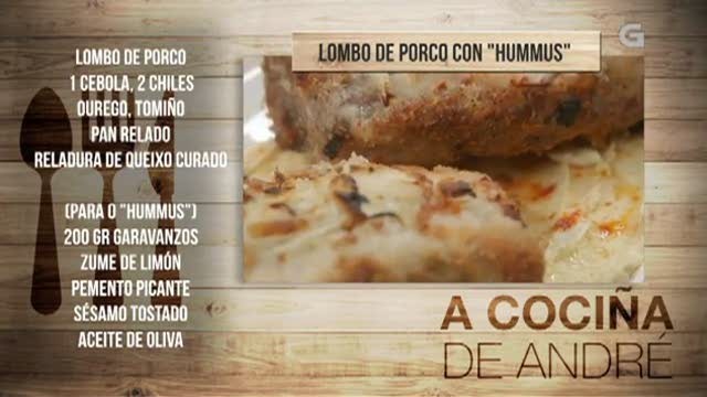 Lombo de porco con hummus - 24/07/2018 11:00