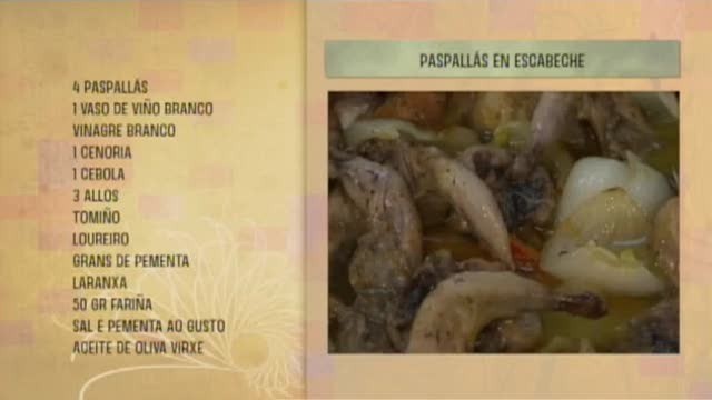 Paspallás en escabeche - 14/03/2017 10:30