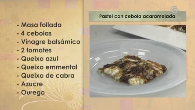 Pastel con cebola acaramelada - 07/11/2016 10:30