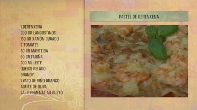 Pastel de berenxena - 18/04/2017 10:30