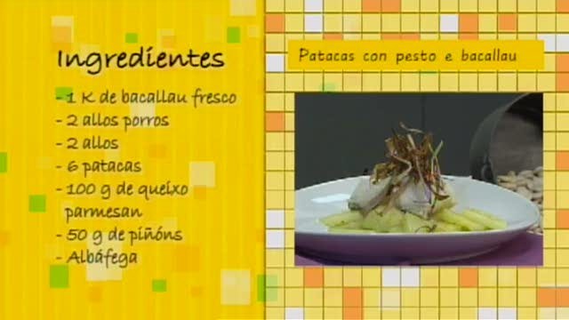 Patacas con pesto e bacallau - 11/07/2016 10:30