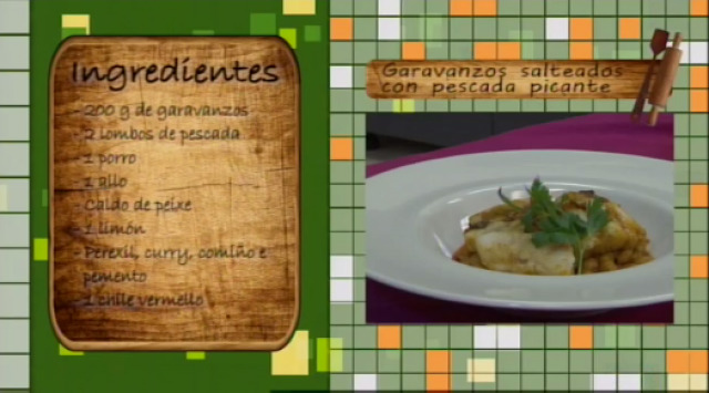 Pescada con garavanzos picantes - 25/01/2016 10:30