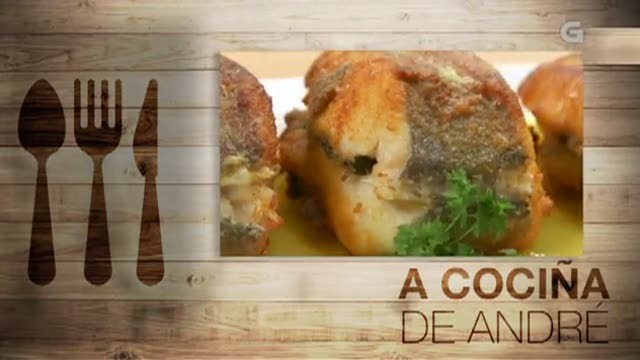 Pescada rechea de algas e gambas con salsa menier - 09/10/2017 11:00