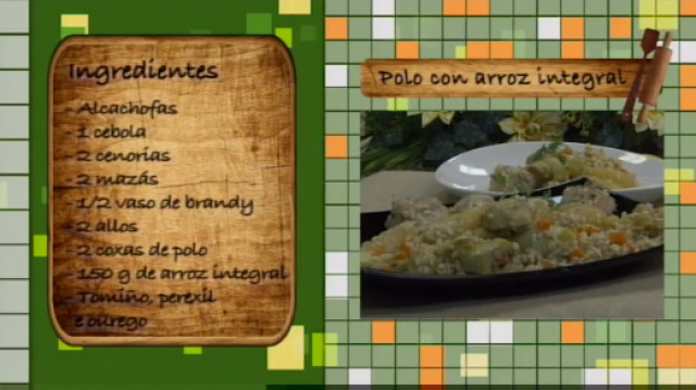 Polo con arroz integral - 04/11/2015 10:30