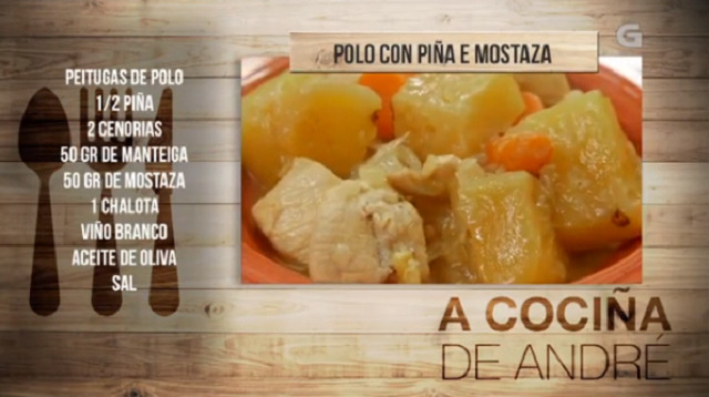 Polo con piña e mostaza - 07/12/2017 11:00