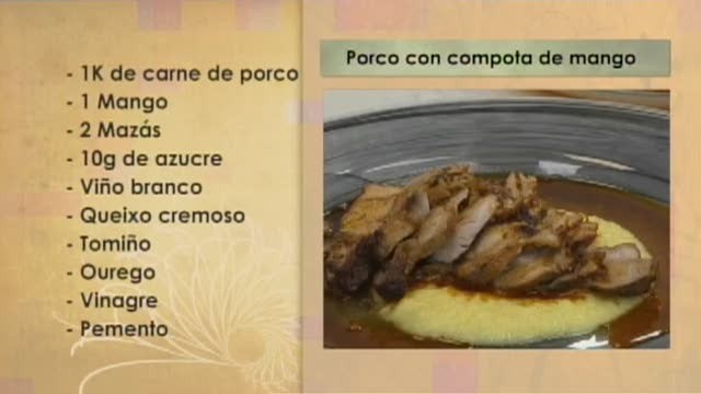 Porco asado con compota de mango - 21/09/2016 10:30