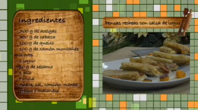 Programa 756. Pencas recheas con salsa de iogurt - 16/09/2015 10:30